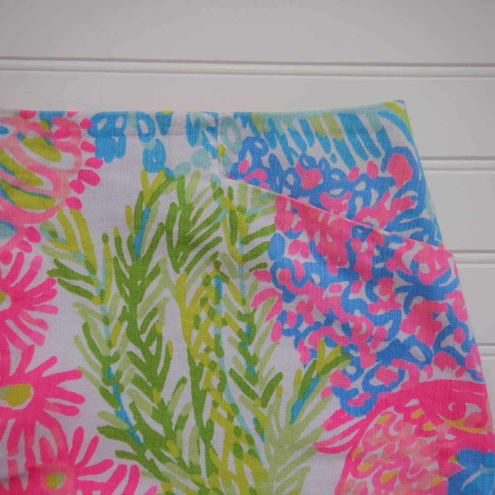 Lilly Pulitzer Colorful Floral Skort - Picture 3 of 12
